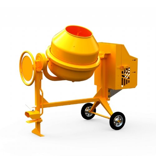 Model Gasoline concrete mixer 140 lt - C 190 of available Concrete mixers | Traditional transmission line by OMAER