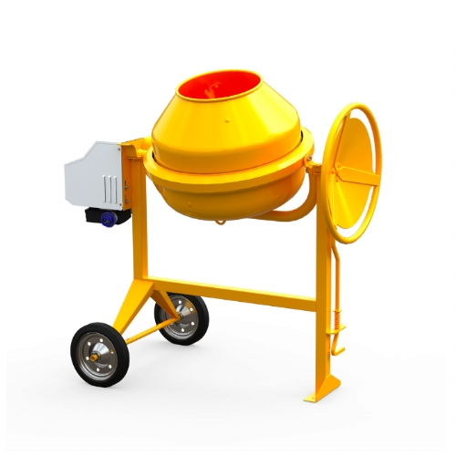 Model Electric concrete mixer 100 lt - C 150-08 of available Concrete mixers | Traditional transmission line by OMAER