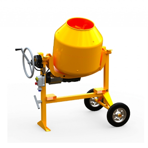 Model  Electric concrete mixer 140 lt - C 190 SBL of available Concrete mixers | Silent transmission line by OMAER