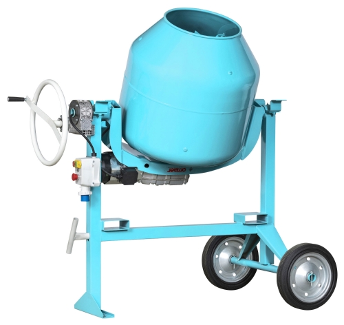 Electric concrete mixer 190 lt - C 250 SBL of Concrete mixers with silent transmission by OMAER