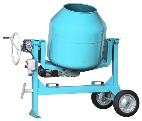 Model Electric concrete mixer 260 lt - C 320 SBL of available Concrete mixers | Silent transmission line by OMAER