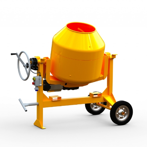 Model Electric concrete mixer 260 lt - C 320 SBL of available Concrete mixers | Silent transmission line by OMAER