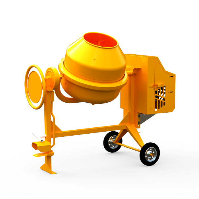 Gasoline concrete mixer 140 lt - C 190 of Concrete mixers | Traditional transmission line by OMAER