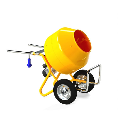 Model Wheelbarrow Concrete Mixer 65 lt - C 140 CARR of available Concrete mixers | Hobby line by OMAER