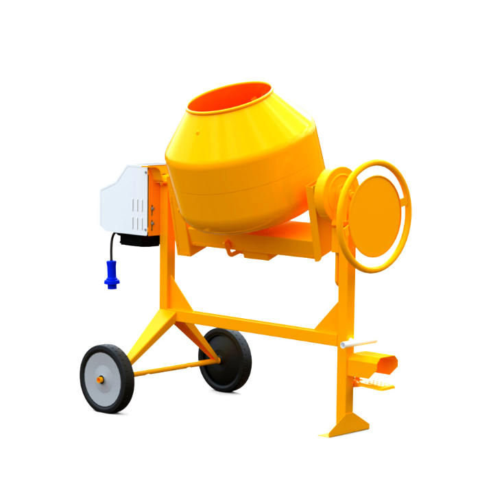 Electric concrete mixer 140 lt - C 180 SBL of Concrete mixers | Silent transmission line by OMAER
